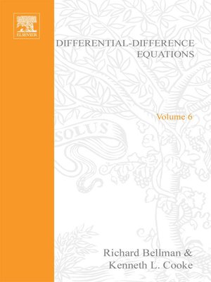 cover image of Differential-Difference Equations